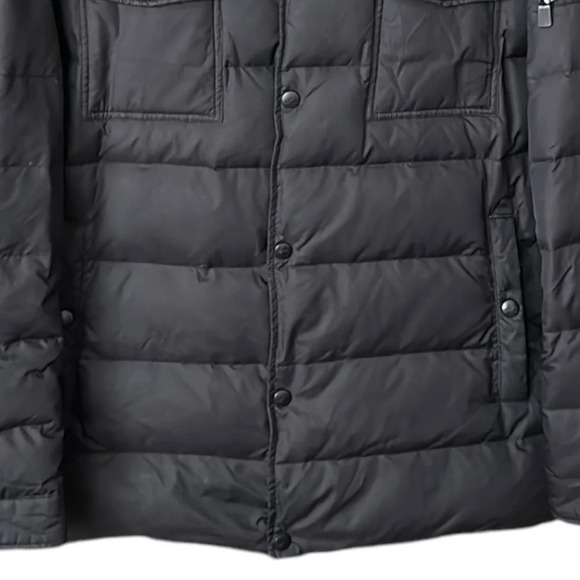 VRY WRM Insulated Down Puffer Coat Black Casual Quilted, Size XXL - Picture 3 of 16